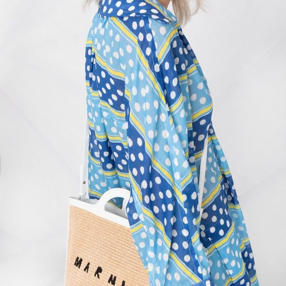 Marni Tropicalia logo-embroidered tote bag - Picture 3 of 6